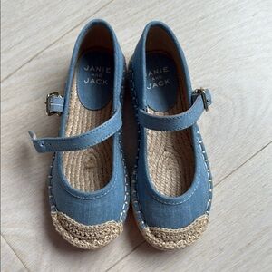 Janie and Jack “Chambray Espadrille Ballet Flat”